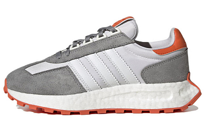 Adidas Retropy E5 Dash Grey Cloud White Semi Impact Orange Women's