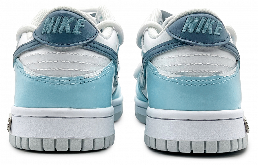 Nike Dunk 'Pure Platinum' Anti-Slip Wear-Resistant Low-Top Skateboard Shoes Men's Blue Green