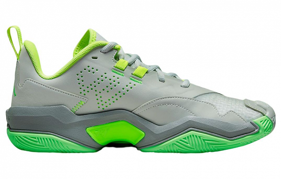 Jordan One Take 4 Light Silver Volt Particle Grey Green Strike