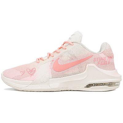 Nike Air Max 1 Anti Slip Wear Resistant Low Top Basketball Shoes Men's Beige Pink