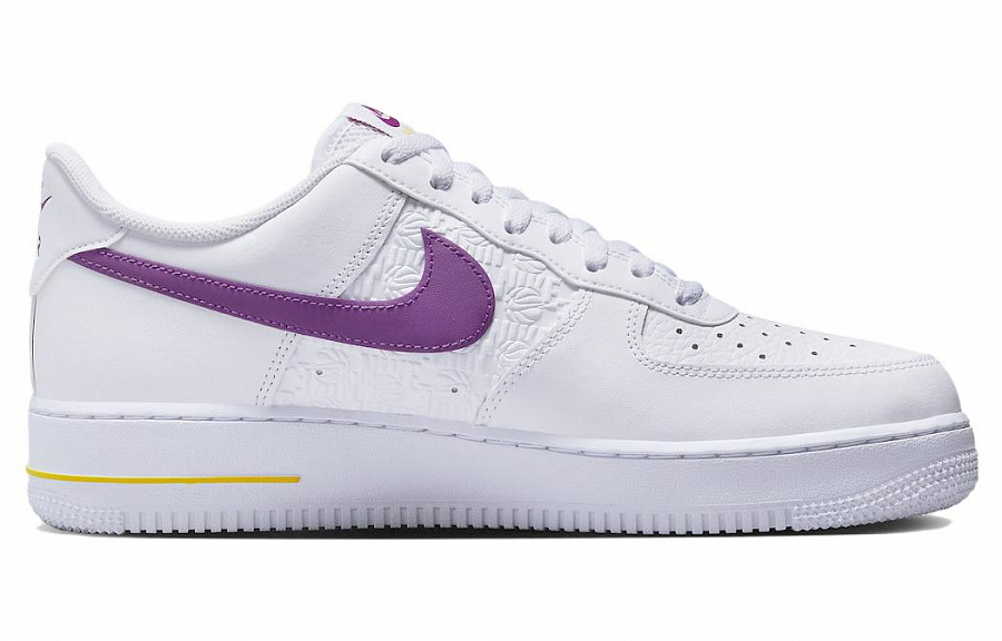 Nike Air Force 1 '07 'Embossed Hoops   Lakers'