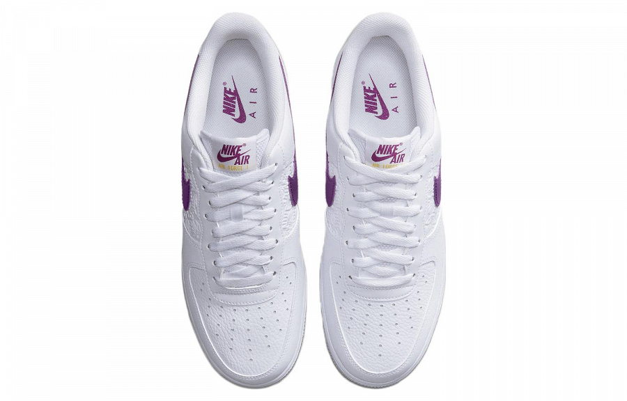 Nike Air Force 1 '07 'Embossed Hoops   Lakers'
