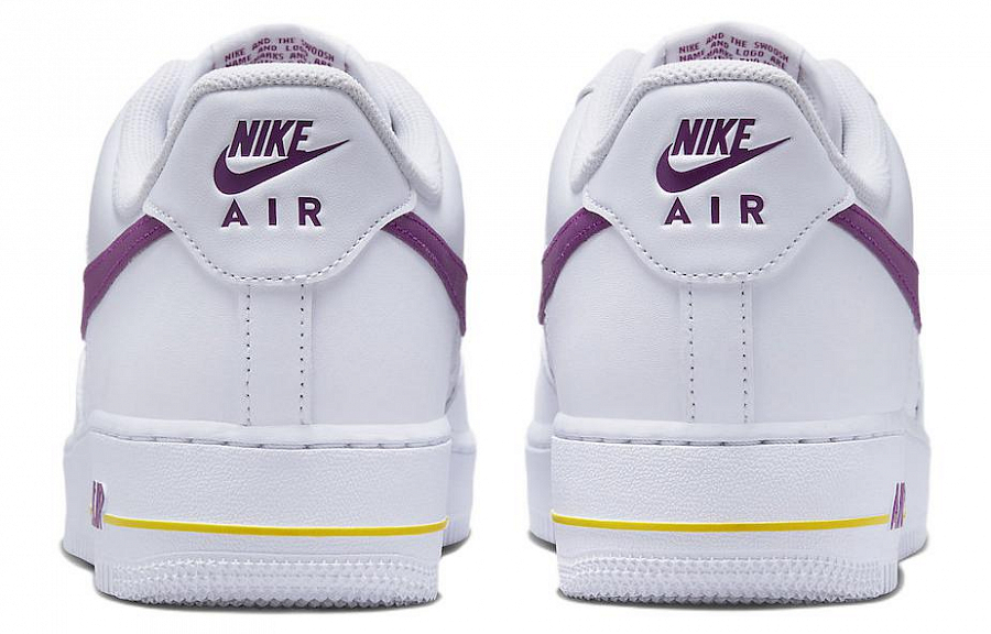 Nike Air Force 1 '07 'Embossed Hoops   Lakers'