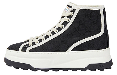 GUCCI Women's Gg High 'Interlocking G Black' Women's