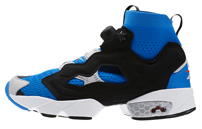 Reebok Instapump Fury High Top Casual Shoes Unisex Black Blue