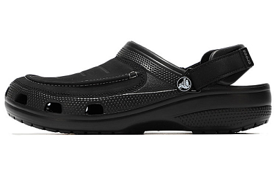 Crocs Classic Clog Cozy Breathable Beach Sandals Black