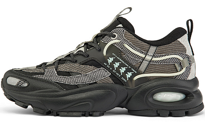 Kappa Coverage Low-Top Chunky Sneakers Unisex Black