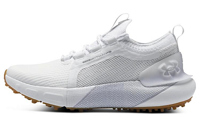 Under Armour HOVR Phantom Abrasion Resistant Low Top Golf Shoes Women's White