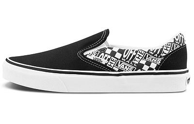 Vans Classic SLIP ON OFF The WALL Bl