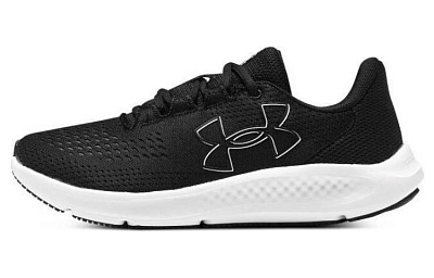 Under Armour Charged Pursuit 3 'Big Logo Black White' Women's