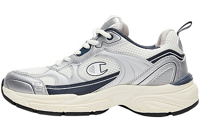 Champion Champ Racer Low Top Running Shoes Women's Silver White Midnight Blue
