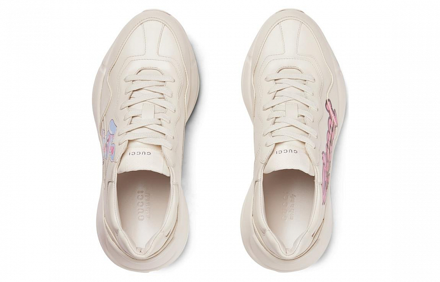 GUCCI Low top Chunky Sneakers Women's Beige купить в интернет-магазине Yoocart с быстрой доставкой по России.