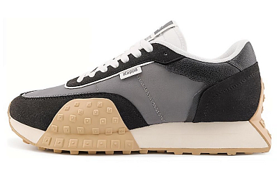 Kappa Low Top Running Shoes Unisex Black