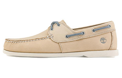Timberland Cedar Bay Boat Shoes 'Light Beige Nubuck'