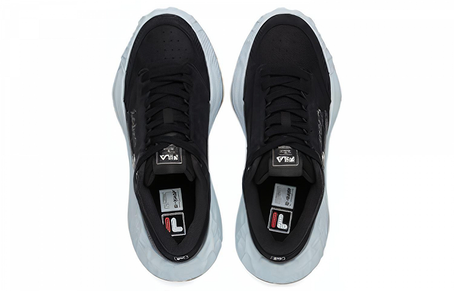 FILA Mihara X FILA FM 15 Casual Skateboarding Shoes Black
