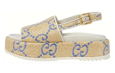 GUCCI Strap Sandals Women's Beige