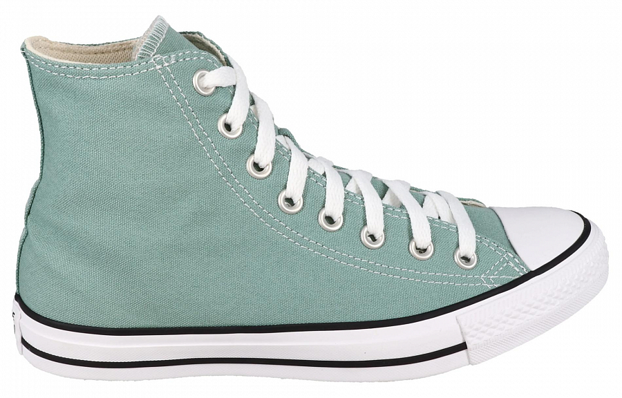 Converse Chuck Taylor All Star Anti-Slip Wear-Resistant High-Top Canvas Shoes Unisex Green White купить в интернет-магазине Yoocart с быстрой доставкой по России.