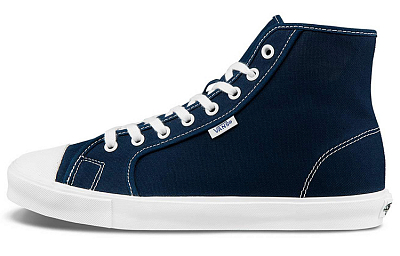 Vans Unisex Og Style 23 Lx High Top Canvas Shoe Blue