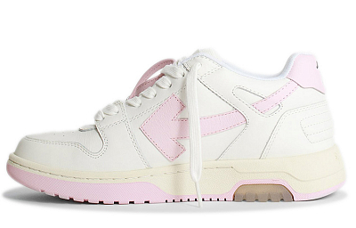 OFF WHITE Out Of Office Sneakers Pink/White Women's