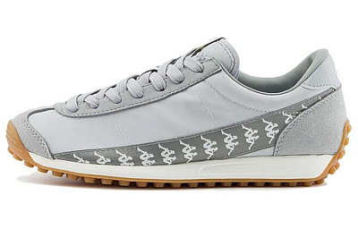 Kappa Anti Slip Wear Resistant Low Top Training Running Shoes Unisex Cool Gray