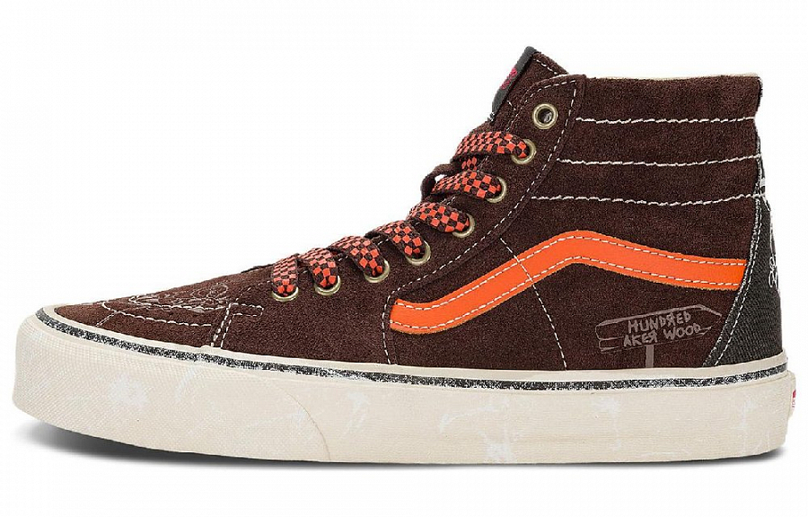 Vans SK8 Hi Tapered X Disney Tiger 'Brown Orange' купить в интернет-магазине Yoocart с быстрой доставкой по России.