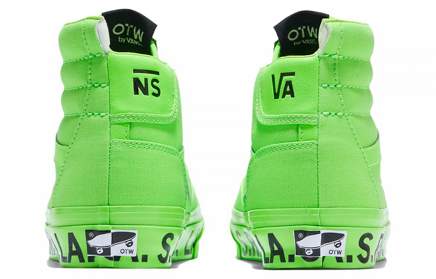 Vans Otw Sk8 Hi Clash The Wall SR. Studio LA. Ca Green Gecko купить в интернет-магазине Yoocart с быстрой доставкой по России.