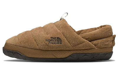 THE NORTH FACE Corduroy Nuptse Mules 'Utility Brown'