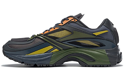 Reebok Premier Road Modern Running Shoes Blue/Green/Yellow