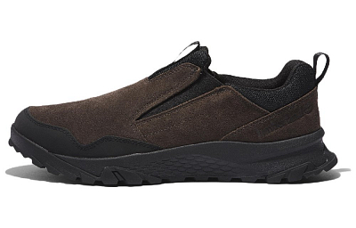 Timberland Lincoln Peak Lite Waterproof Slip Ons 'Dark Brown Suede'