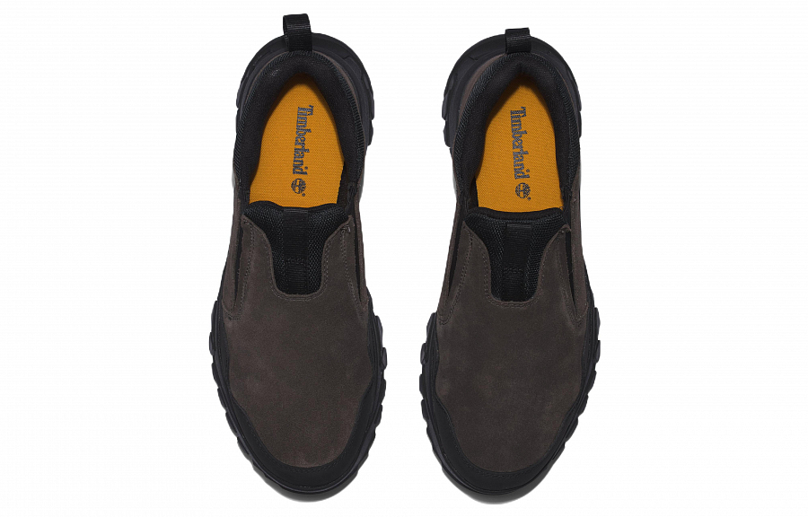 Timberland Lincoln Peak Lite Waterproof Slip Ons 'Dark Brown Suede'