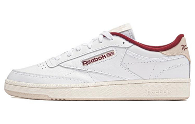 Reebok Club C 85 'White Classic Maroon'