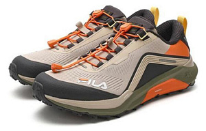 FILA 3A Lynx I+ Gold Terrain Trail Running Shoes 'Beige Green Orange' 2 3236511