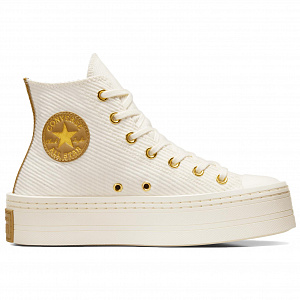 Converse Chuck Taylor All Star Anti-Slip Wear-Resistant Skateboard Shoes Women's Ecru 1 3236566