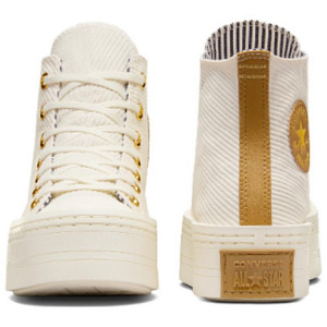 Converse Chuck Taylor All Star Anti-Slip Wear-Resistant Skateboard Shoes Women's Ecru 3 3236568