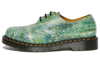 Dr. Martens The National Gallery 1461 Lily Pond Shoes 'Green'