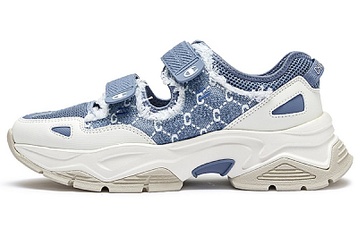 Champion Low Top Beach Sandals Women's Marigold Blue/Milk White