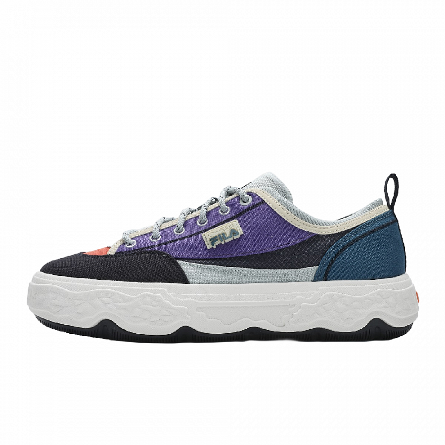FILA MODERNO Slip Resistant Low Top Canvas Shoes Men's Blue Purple