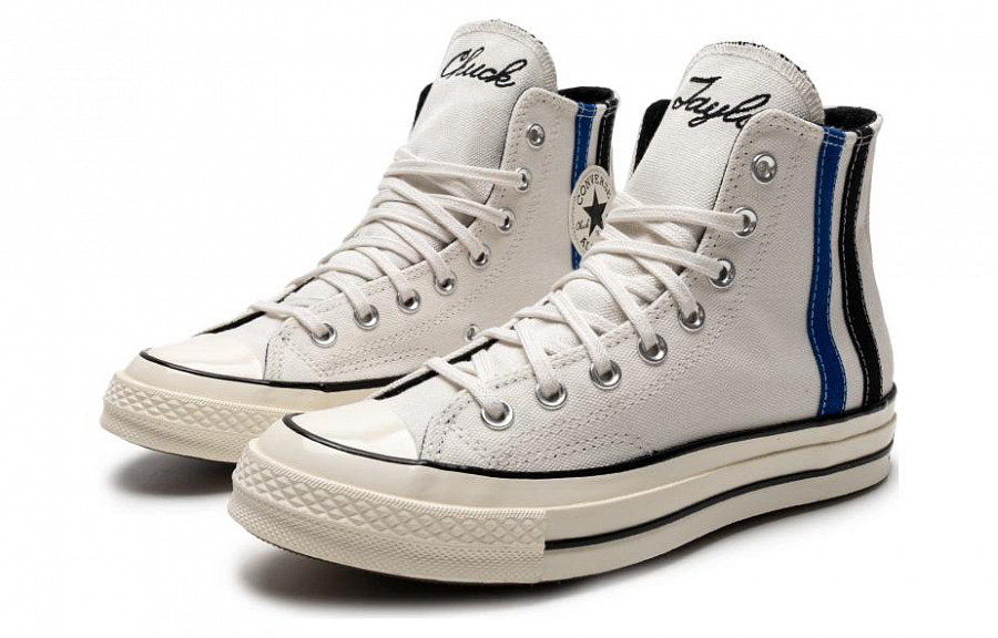 Converse Chuck 70 Archival Stripes High Top 'White Blue Black' купить в интернет-магазине Yoocart с быстрой доставкой по России.