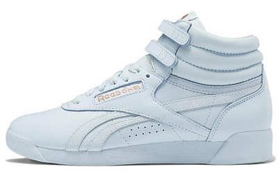 Reebok Freestyle Hi Cardi B Glass Blue Women's
