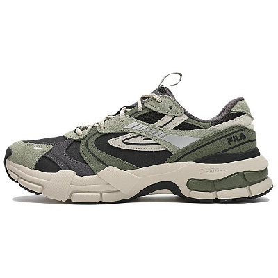 FILA DECODER Low-Top Outdoor Shoes Men's Black Gray Green