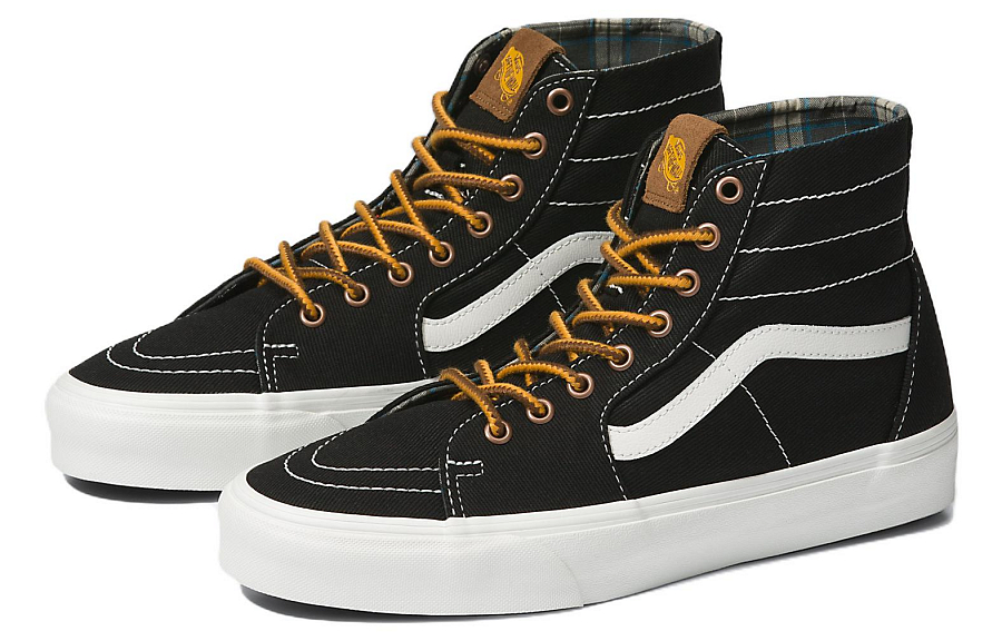 Vans SK8 HI Ca Throwback 'Black Yellow' купить в интернет-магазине Yoocart с быстрой доставкой по России.