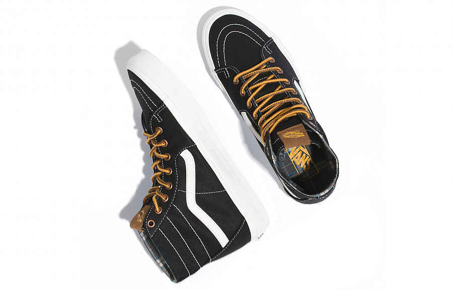 Vans SK8 HI Ca Throwback 'Black Yellow' купить в интернет-магазине Yoocart с быстрой доставкой по России.
