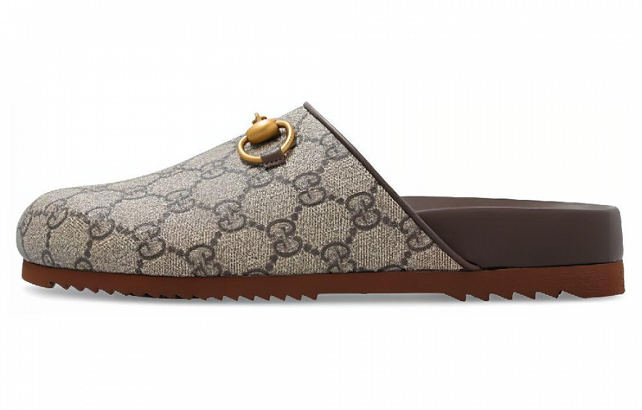 GUCCI Women's Horsebit Slipper 'GG Supreme Beige' Women's купить в интернет-магазине Yoocart с быстрой доставкой по России.