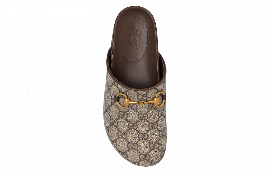 GUCCI Women's Horsebit Slipper 'GG Supreme Beige' Women's купить в интернет-магазине Yoocart с быстрой доставкой по России.