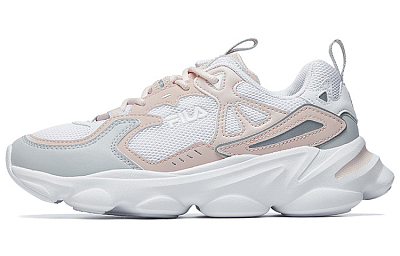 FILA Skipper Sneakers 'Grey Pink White' Women's