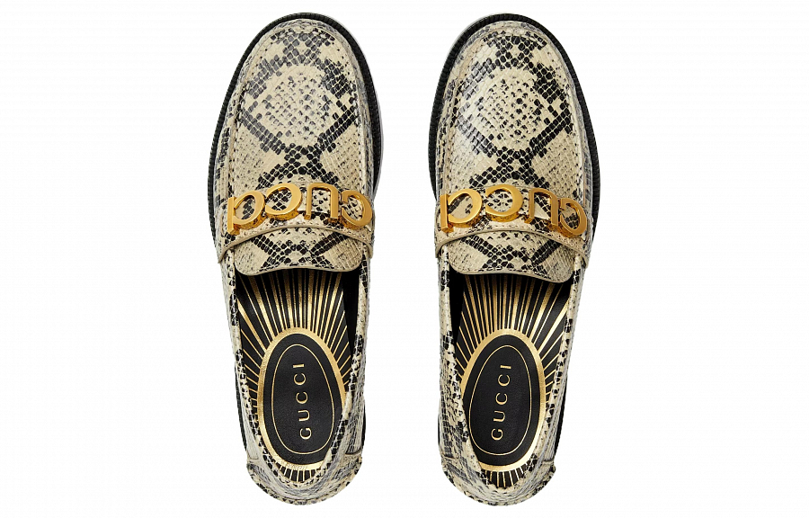 GUCCI Loafers Women's Multicolor