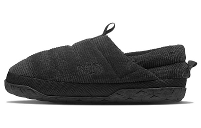 THE NORTH FACE Nuptse Corduroy Anti-Slip Wear-Resistant Low-Top Outdoor Shoes Men's Black