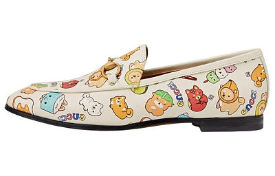 GUCCI Pikarar X GUCCI Women's Jordaan Loafer 'Animal Print' Women's