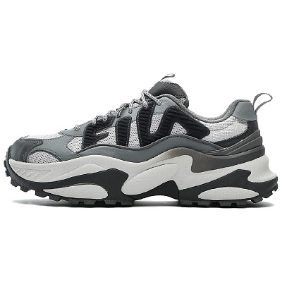 FILA CELLA Slip-Resistant Low-Top Chunky Sneakers Unisex Antarctic Gray