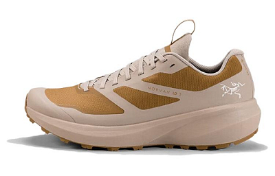Arcteryx Norvan LD 3 Cushioned Slip-Resistant Waterproof And Breathable Low-Top Running Shoes Unisex Brown